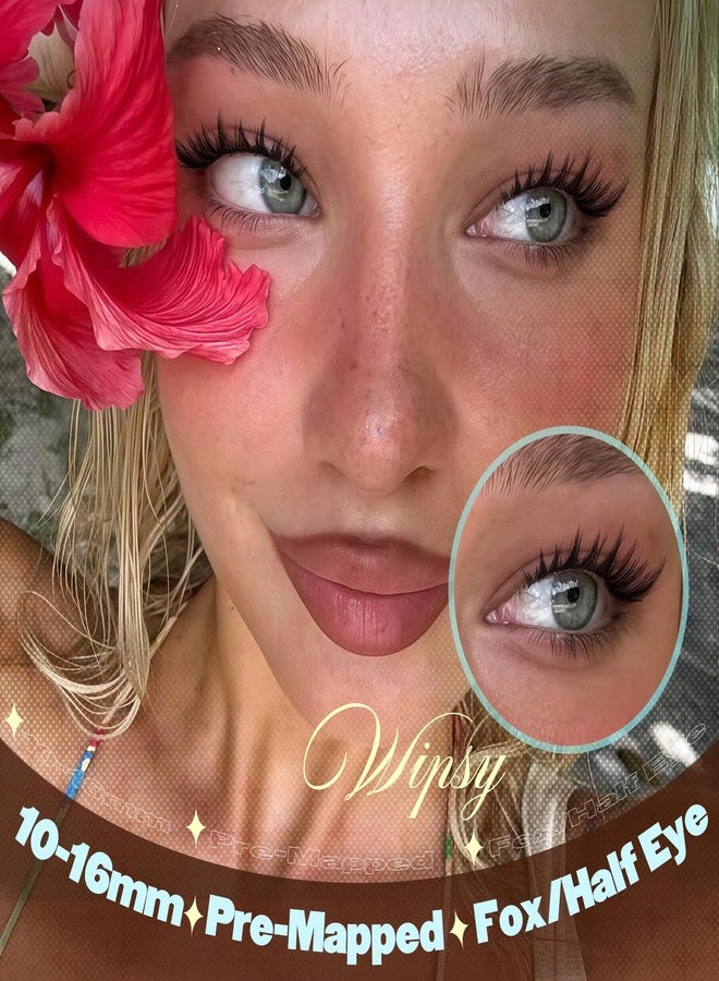 Eefofnn Manga Lash Clusters Wispy Eyelash Clusters Anime Cluster Eyelash Extensions Natural Lash Cluster Fox Eye Individual Lashes Spiky Cluster Lashes DIY Lash Extensions (12-16mm,C Curl) by Eefofnn - Image 4